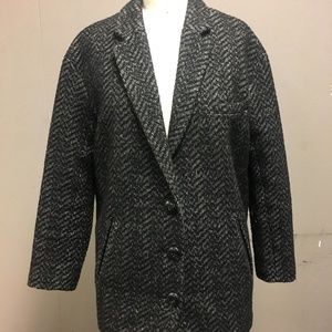 Urban Outfitters BDG Wool Blazer Coat